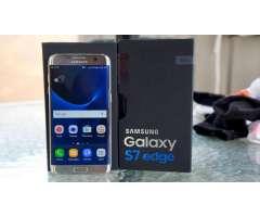 Samsung Galaxy S7 edge silver platinum 32 gb nuevo en caja con todos sus accesorios