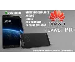 &#x27a1;Huawei P10 &#x24;11.800  Nuevos, libres, en cajas selladas  Whatsapp o sms al 2612188400