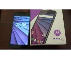 Vendo Moto G Tercera Generacion