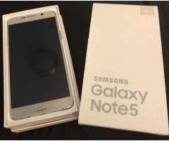 Vendo Samsung Galaxy Note 5 Libre&#x21;
