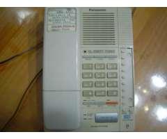 Teléfono inalámbrico Panasonic 10ch Remote Change, impecalbe