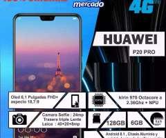 Huawei P20 Pro Dual Sim  Camara Triple 128gb Ram 6gb 100 Original O SE PERMUTA.