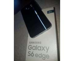 Samsung S6 Edge Nuevo Complet Libre Azul