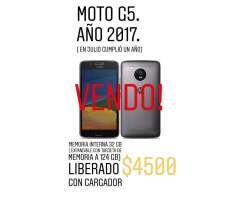 Vendo Moto G5