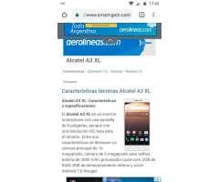 Vendo Alcatel A3 Xl Impecable