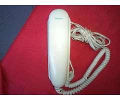 Teléfono Para Pared Marca Siemens Funcionando Con Sus Cables