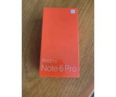 Redmi Note 6 Pro 4Gb&#x2f;64Gb.Nuevo