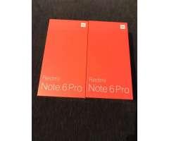 Note 6 Pro 64Gb&#x2f;4Ram.Nuevos