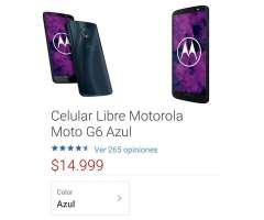 Motorola G6 Nuevo con Garantía