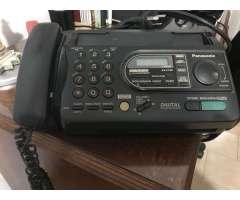 Tel&eacute;fono con Fax Panasonic Kx Ft38