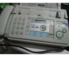vendo T.E FAX marca panasonic, poco uso oprtunidad