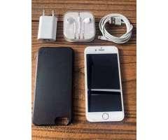 iPhone 6s 64gb GOLD. Funda, cargador y auriculares.
