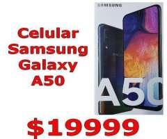 CELULAR SAMSUNG GALAXY A50 - NUEVO EN CAJA CERRADA - GARANTÍA OFICIAL.
