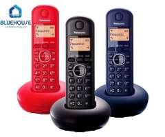 Teléfono Inalambrico Digital Panasonic Kx-tgb210 Azul