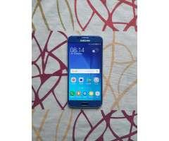 Samsung S6 Azul Claro de 32gb Impecable