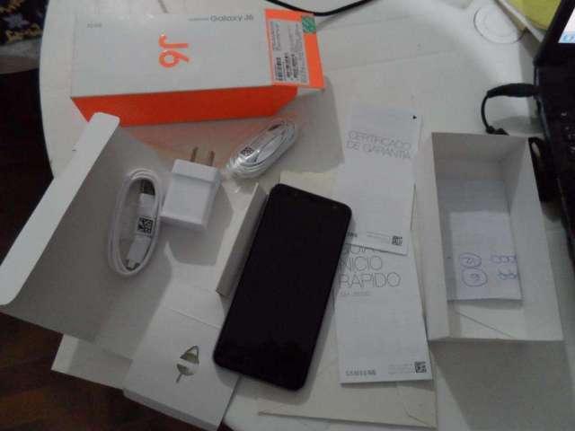 Samsung j6 con caja y accesorios Samsung j6 con caja y accesorios