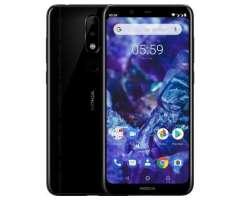 Celular Liberado Nokia 5.1 Plus Ss Negro 15pd