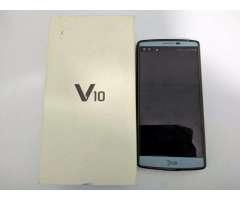 LG V10 64GB 4GB Ram OpalBlue  Templado  Funda