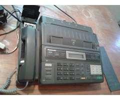 VENDO TELEFONO&#x2f;FAX “PANASONIC” KXF230, CON ROLLO Y CASSETTE, FUNCIONANDO TODO.